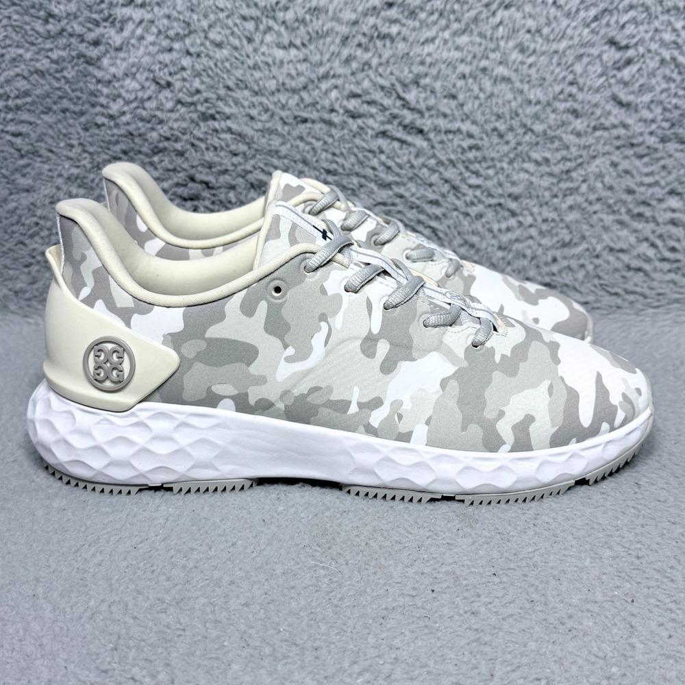 G/Fore Camo MG4+ Mens Size 8 Spikeless Golf Shoes Sneakers Snow G4MS22EF29